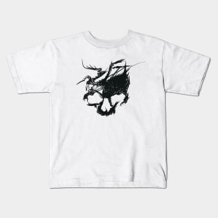 Skull art Kids T-Shirt